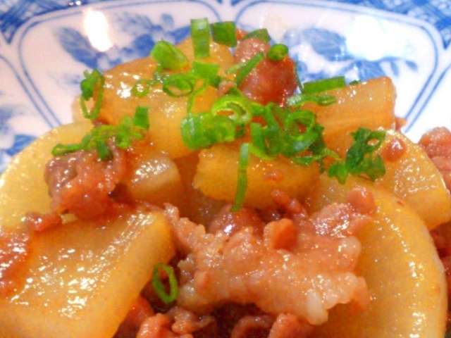 簡単!激ウマ!甘辛の豚バラ大根